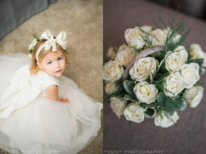 Lace Chiffon Flower Girl Dress-Peony Photography