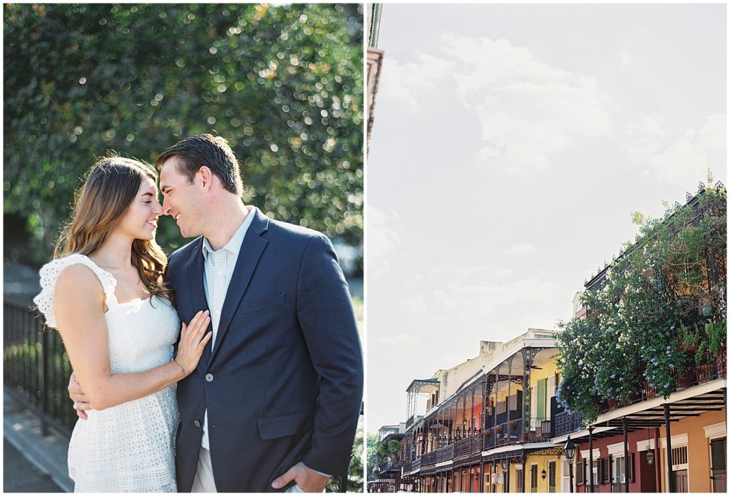French Quarter Engagement Session Jamie and John