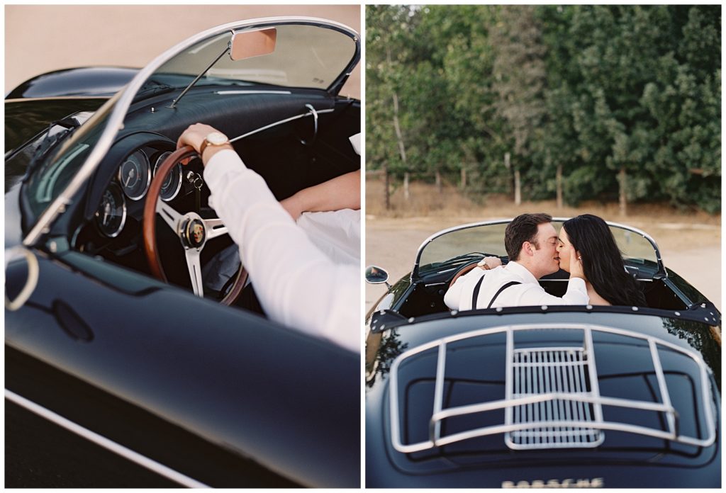 Kestrel Park California Wedding Photographer BHLDN Sachin & Babi Little White Dress Porsche