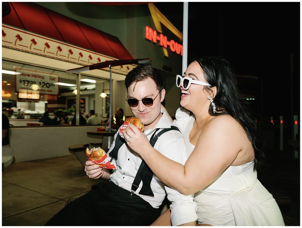 Peony Photography Kestrel Park California Wedding pHotographer In-n-out burger